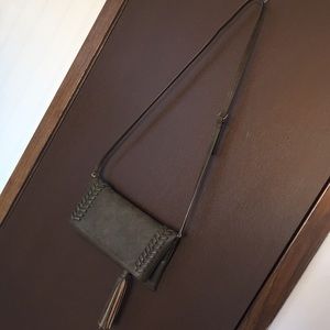 Crossbody fold-over purse